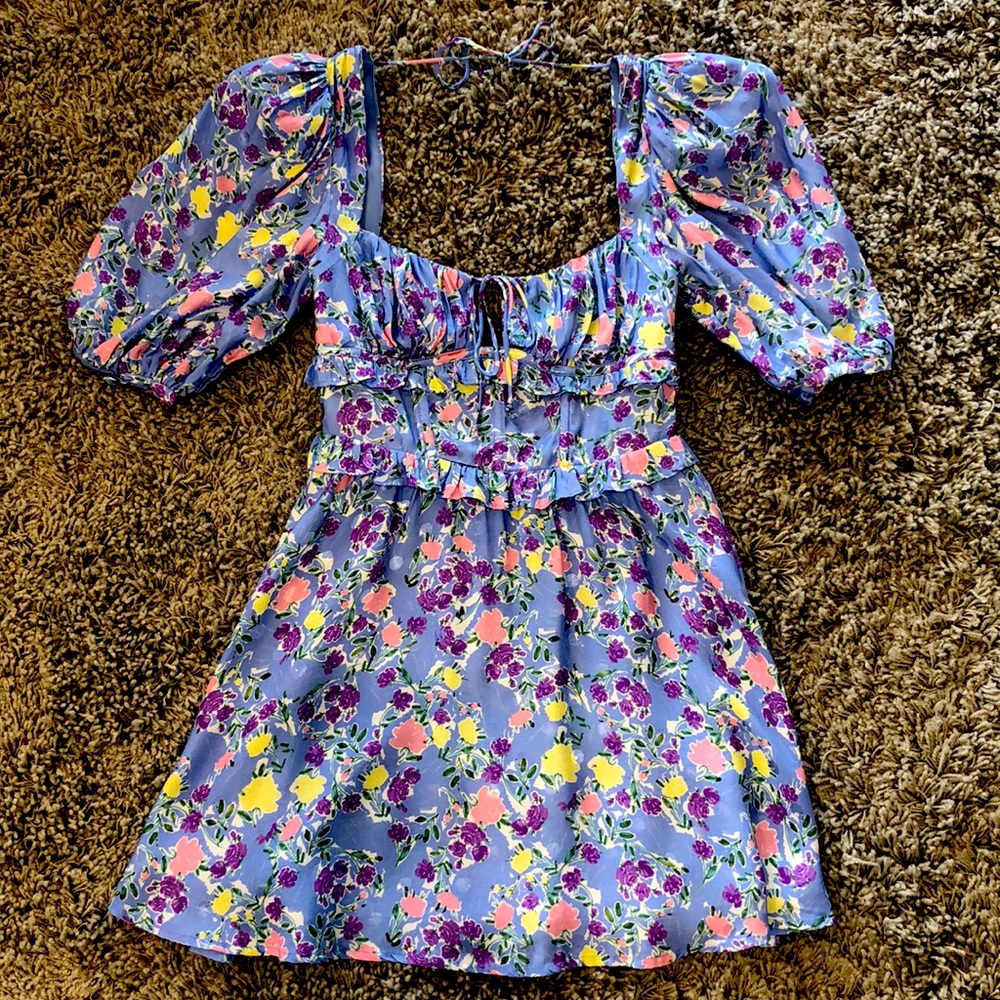 Charlene Puff Sleeve Mini